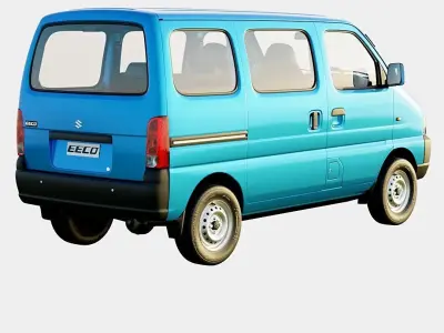 Maruti Suzuki Eeco 2023 Base Model 3D model