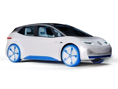  Volkswagen ID car  3D model