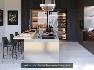 Arclinea Kitchen Collection - 6 models included