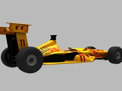 Formula Car 3D model
