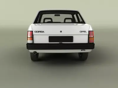 Opel Corsa A TR 3D model