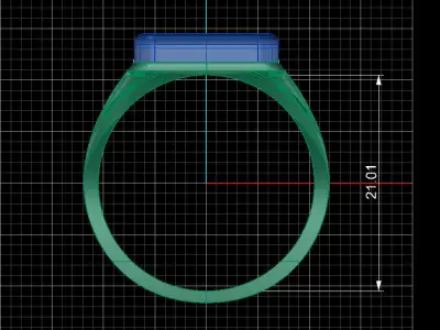 NEO MAN RING MODEL23 3D print model