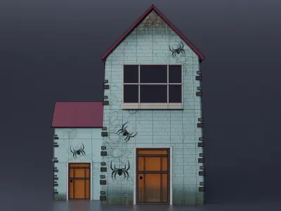 Halloween House  3D model