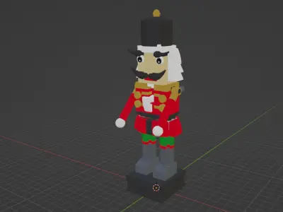 Wikibricks3D - 40254 Nutcracker 3D print model