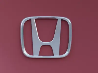 3D Honda Logo 3D model