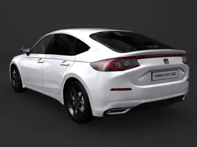 Honda Civic 2022 3D model