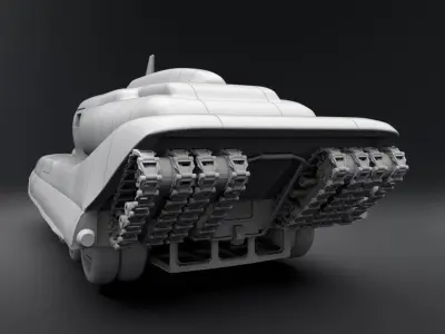Spectrum Patrol Vehicle Scale model 3D print model