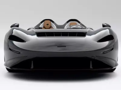 McLaren Elva 2021 Low-poly 3D model