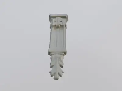 Wooden Leg Decor 3D print model