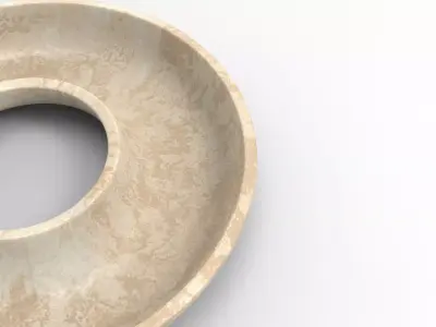 Usey Vase Low-poly 3D model