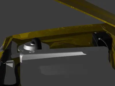 Mercedes Benz w123 200d Free 3D model