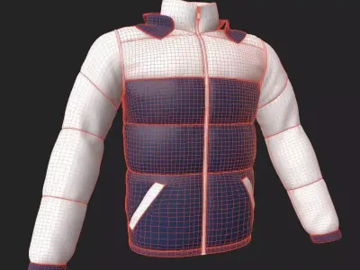 Jacket 3D model buy