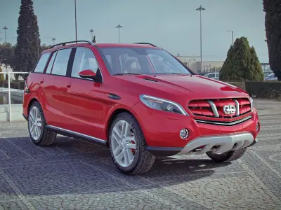 Dosch 3D - Car Details - SUV  3D model