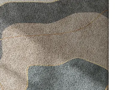Carpet set 55 3D model