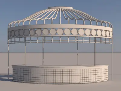 Cocktail Bar 3D model