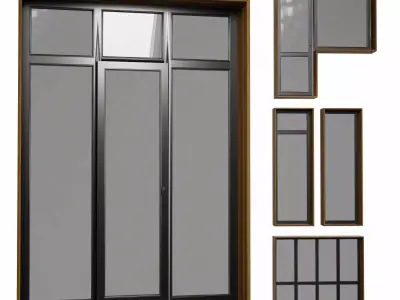 Windows collection 3D model purchase