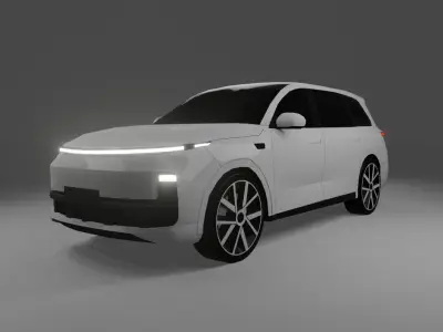 LiXiang L9 Low-poly 3D model