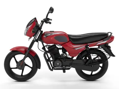 Bajaj CT 100 Low-poly 3D model