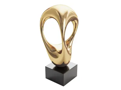 Abstract sculpture by Niko de Wit 3D model