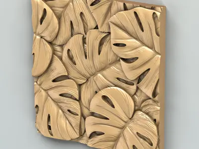 Wall panel 006 3D model