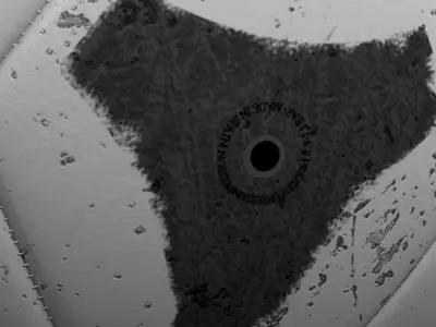 Soccerball black white tri Low-poly 3D model