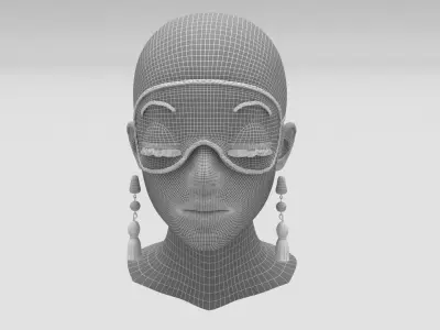 Sleep Mask 3D model