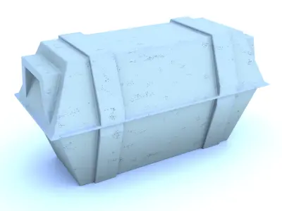 Echo Base Command Center Crate 1-12 scale Blackseries  Free 3D print model