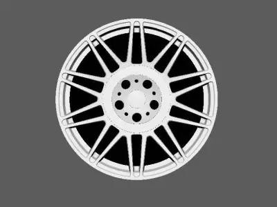 Car Rim 3D model 24