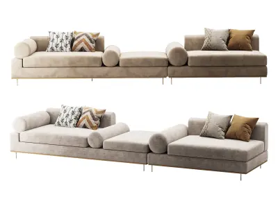 Sofa Sallas 3D model