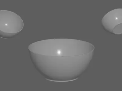 Bowl model 3D model