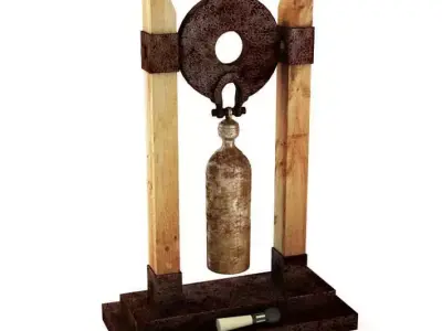 Small Model Of A Bell 3D model