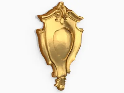 Classic decor ornament 102 3D model