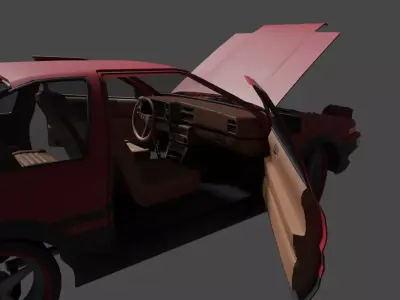 Toyota Trueno 86AE 3D model