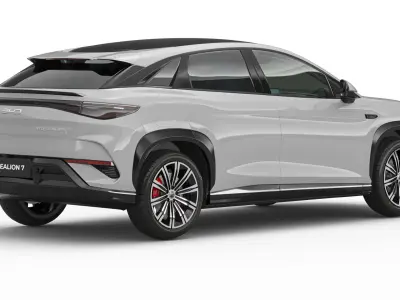 2025 BYD Sealion 7 With Interior 3D model