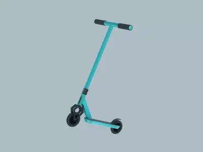 Scooter kick 3D model
