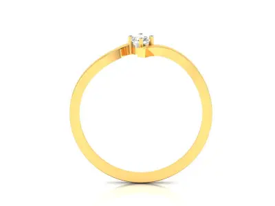 Women Engagement Ring 3dm STL FBX OBJ Render 3D print model purchase