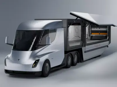 Tesla Semi Truck  3D model