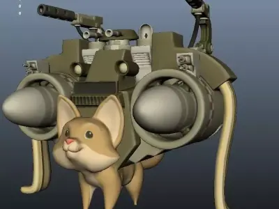 Killer Kitty Model 3D model