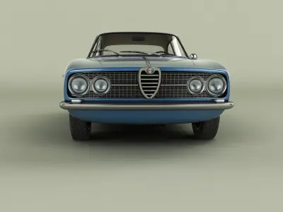 Alfa Romeo 2000 Sprint Coupe 3D model