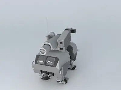 Robot reco leger SPS 51 Free 3D model
