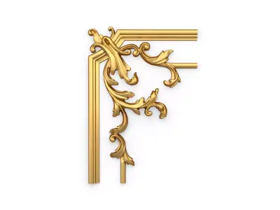 Classic decor ornament 141 3D model