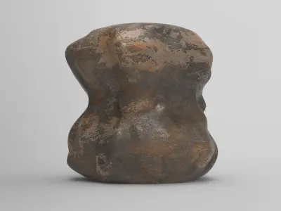 Nou Vase Low-poly 3D model