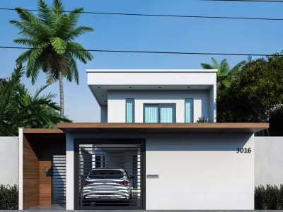 Exterior Render - Vray Next 3D model