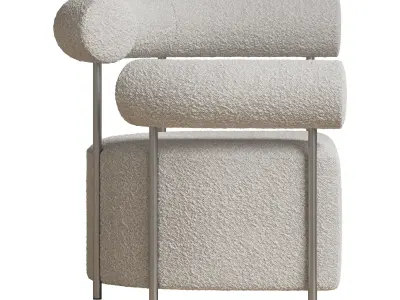 Solitude Lounge Chair 3D model