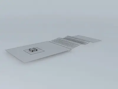 sketchyphysics strange car  Free 3D model