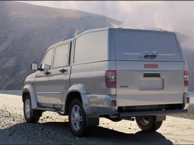 UAZ PATRIOT 3D model