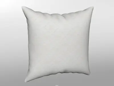 Solid Pillow Set 3D model 3D model