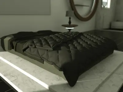 Hotel Bedroom  3D model