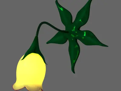 Wall lamp 3D model