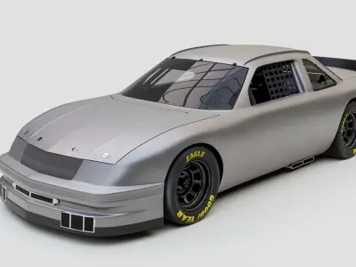 1990 Chevy Lumina - Stock Car 3D model